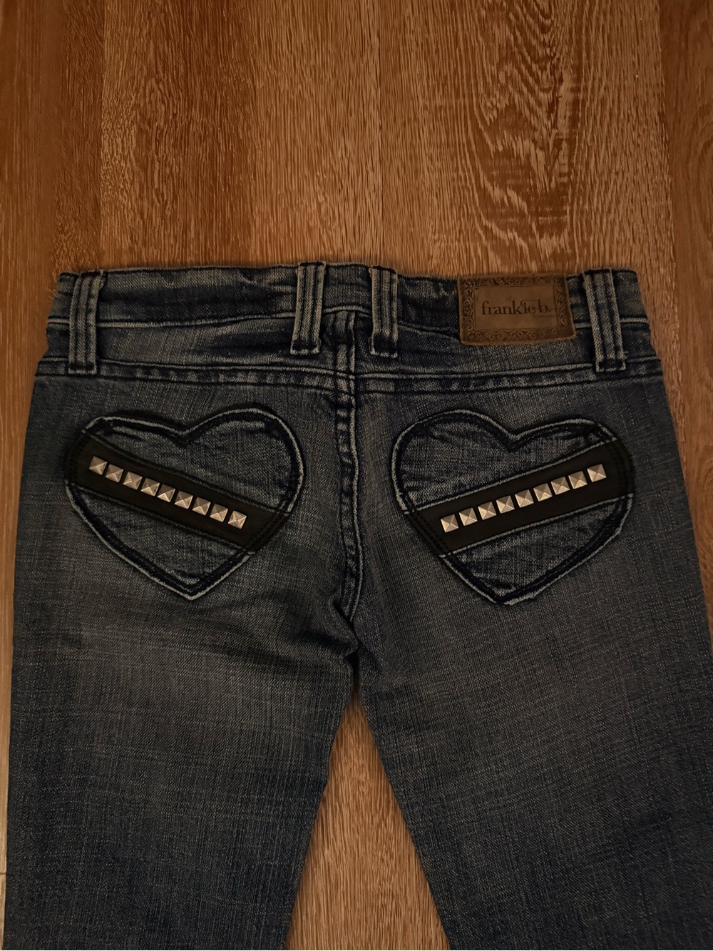 Ultra rare vintage y2k Frankie B low-rise (true ultra-low rise) jeans
23”